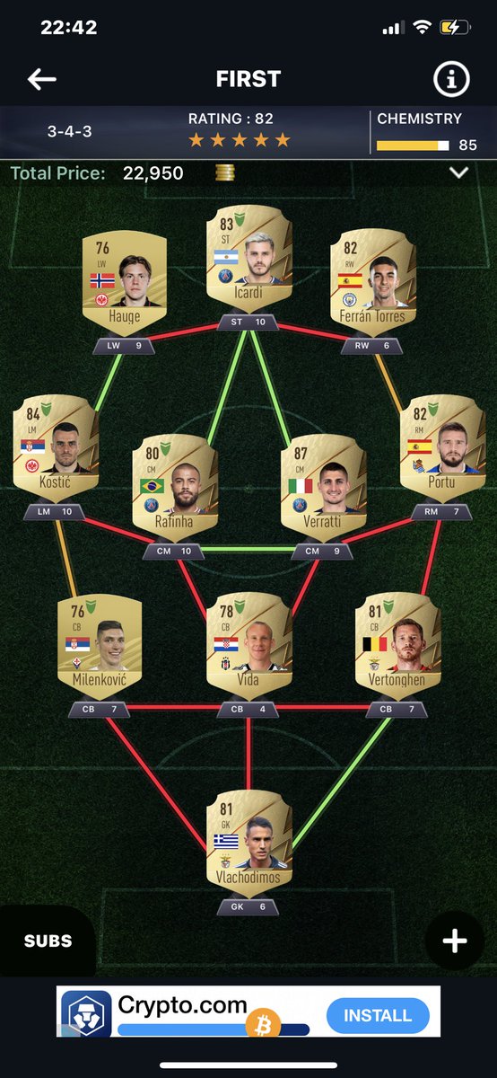 Fifa 22SBCs tweet media