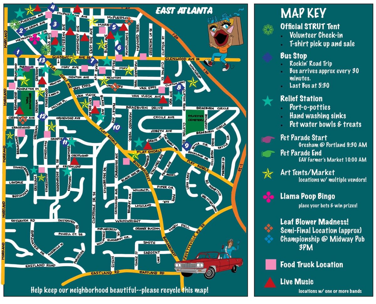 belligerentmnky's tweet image. Tomorrow is the @EAVStrut ! This year it’s spread out across the neighborhood and I’ll be at 1514 Van Epps St. Should be a great day!