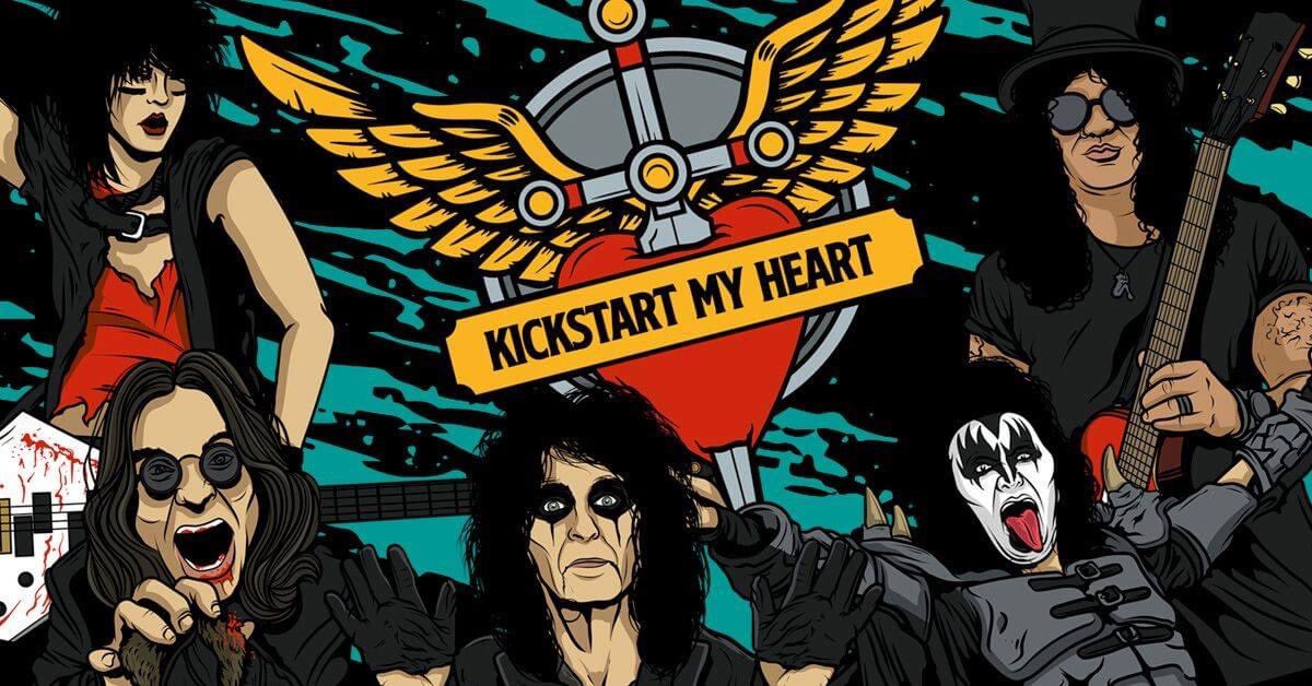 Tonight!
Opening our doors for the first ever #kickstartmyheart at The Lounge.
Big hairs, big riffs, its going to be an 80’s Rock n Roll onslaught  ⭐️💫