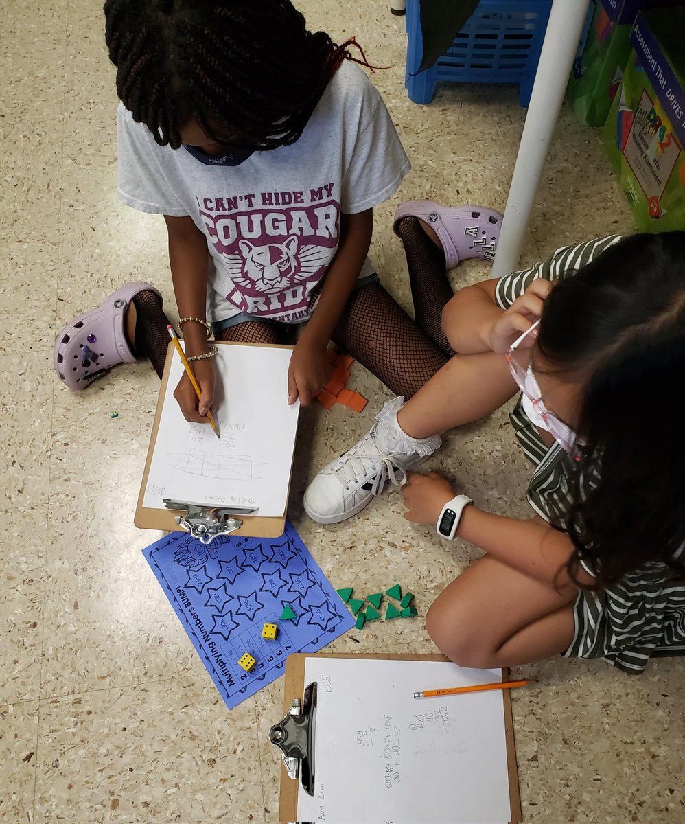 MrsWesleysClass's tweet photo. Math is better when we practice in different ways! #WeAreJCPS #NortonStrong #TeamNorton https://t.co/c2DWZGrx9y