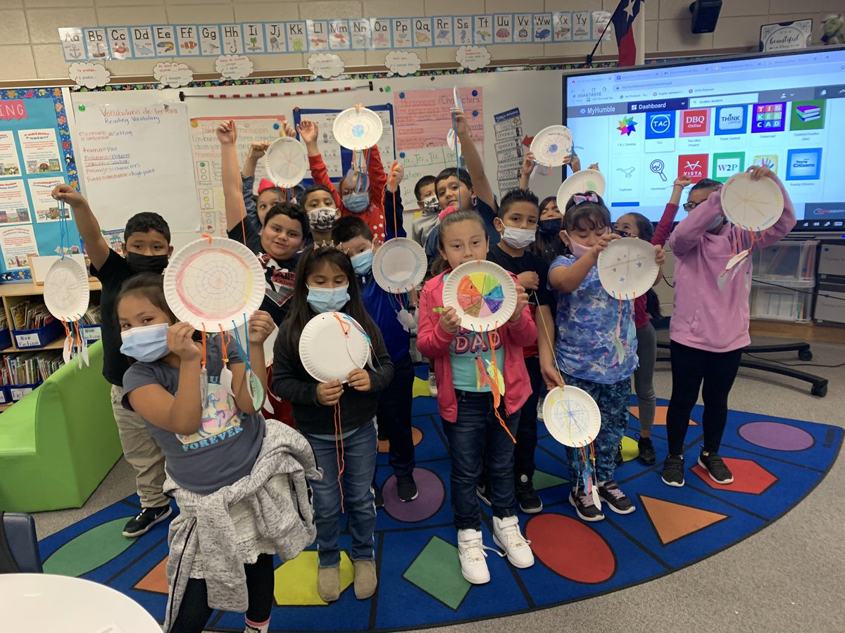 Native American Heritage Day #dreamcatchers <a href="/HumbleISD_NBE/">North Bend Elementary</a>