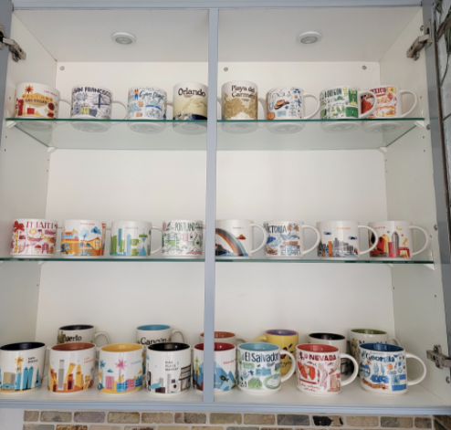 Angelaturrou's tweet photo. and @mariestradaphd has such a great collection of coffee mugs! #countingcollections #EarlyMathHigherEd 
#countingcollectionsathome https://t.co/46C1JdAsAI