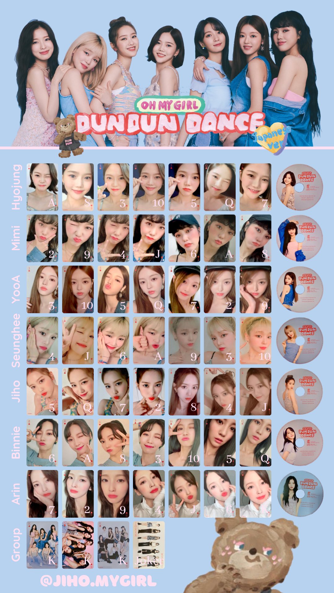 男女兼用 🦌🐬 grace OMG10  X: on タレントカード