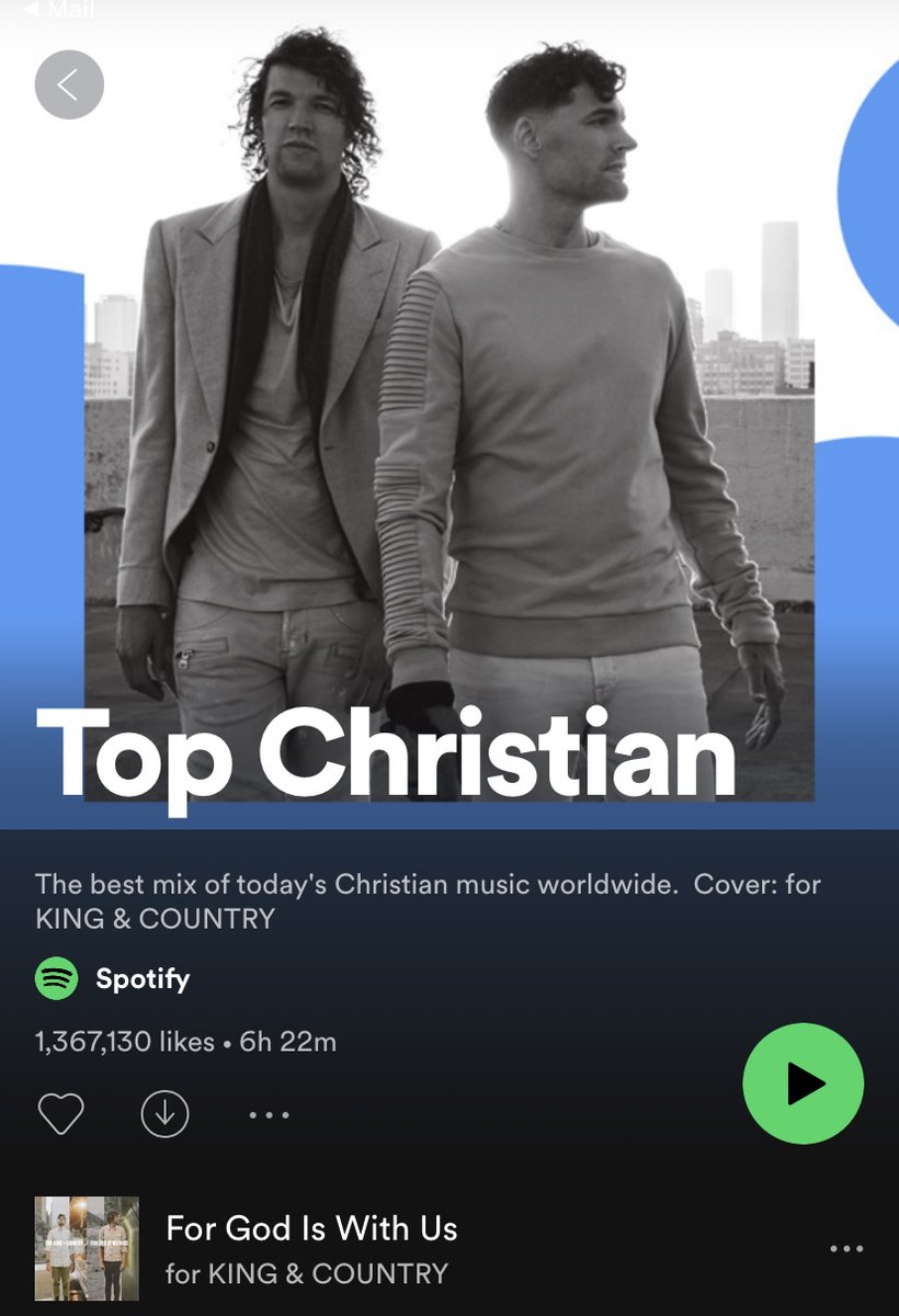 4kingandcountry's tweet photo. And massive thank you to our @Spotify mates for adding #ForGodIsWithUs to their Top Christian playlist! You can find it here --> https://t.co/3QkejmGsIr https://t.co/TzrDx5e7Dv