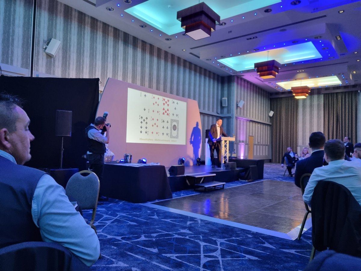 AandRcleaning's tweet photo. Higher or lower going down a storm @Kev1nGutteridge 

#BizGrowthAwards 
#BGA21 https://t.co/sbu6UlCpwN