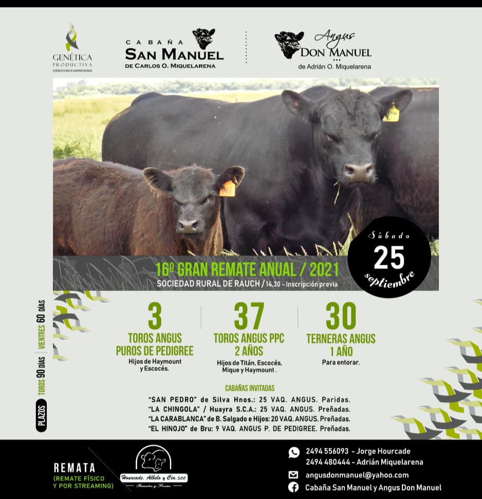 Mañana es el día!!! Los esperamos! 👇
<a href="/EciaSan/">Ecia. San Pedro</a> <a href="/Rafusa77/">Rafael Emilio  Silva</a>