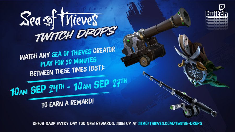 ConfusedPlague's tweet photo. Heyo everyone hope you are all ahveing an amazing Friday i belive i ahve all set up for some twitch drops for sea of thieves so come on by hangout and get your drops see you all there https://t.co/ePPZTqCIBl https://t.co/f8N75I8LmZ