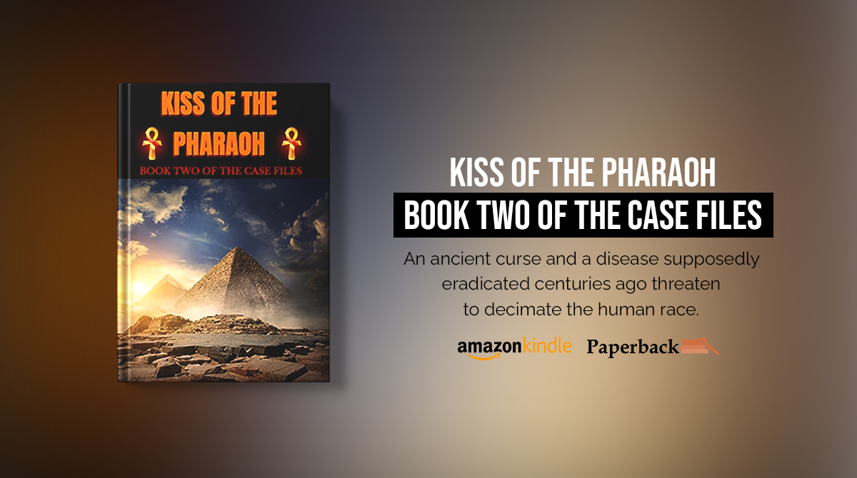 HunchPress's tweet photo. A MUST READ - Kiss Of The Pharaoh: Book Two of The Case Files. @casefilesMDR https://t.co/Jn70XXRfV1 https://t.co/segaj5M0eM