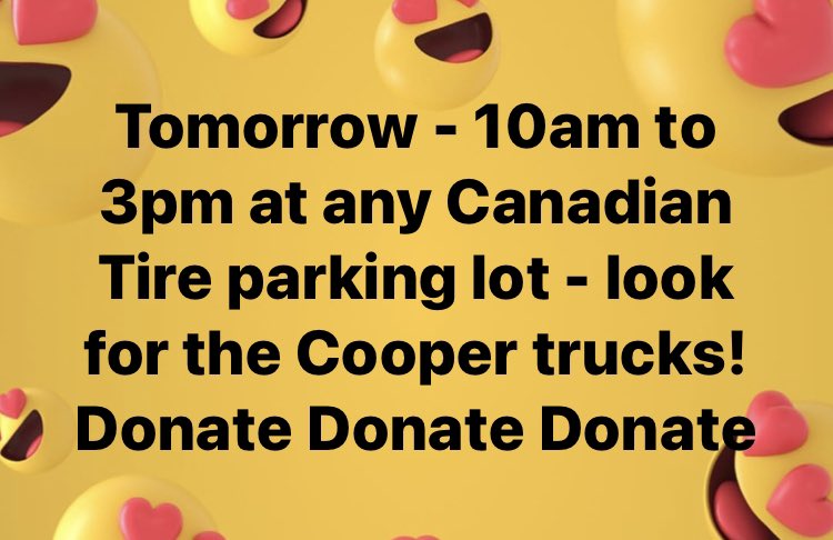 Winter Clothing Drive powered by Cooper (@clothing_by) on Twitter photo 