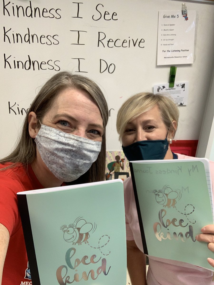 ITRTtinytech's tweet image. A new year of kindness classes kicked off this week! We had a great time setting up our kindness journals and reflecting on kindness in the world. A special thanks to @RobCardwellCBS6 with @CBS6 News for visiting our  lessons, too! @HanoverSchools