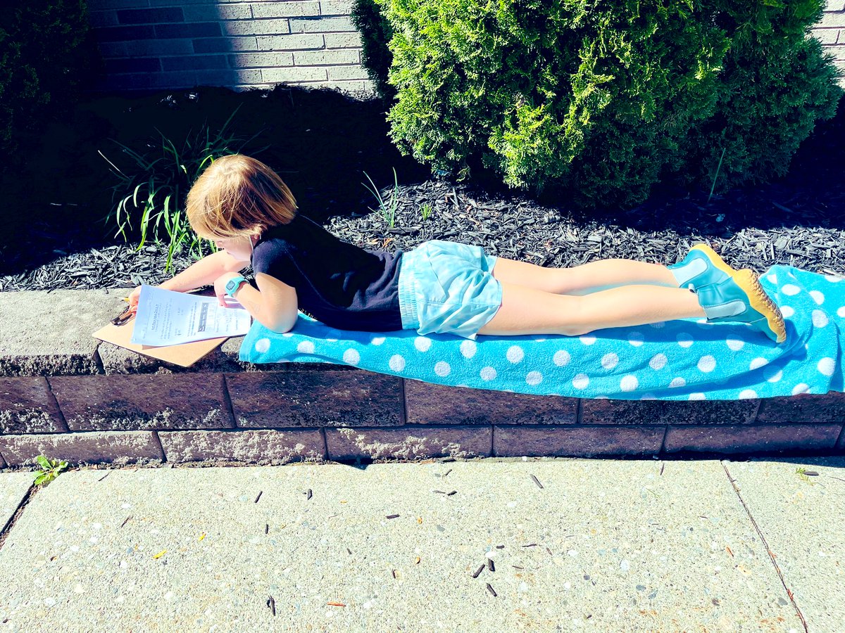 When the day turns beautiful the only way to take a math test is outside! Zulaufians getting it done! 💪🏼 #onceazulaufianalwaysazulaufian #zulaufians2122 <a href="/Carmelschools/">Carmel Central School District</a> <a href="/MPES_Principal/">mikekirk</a>