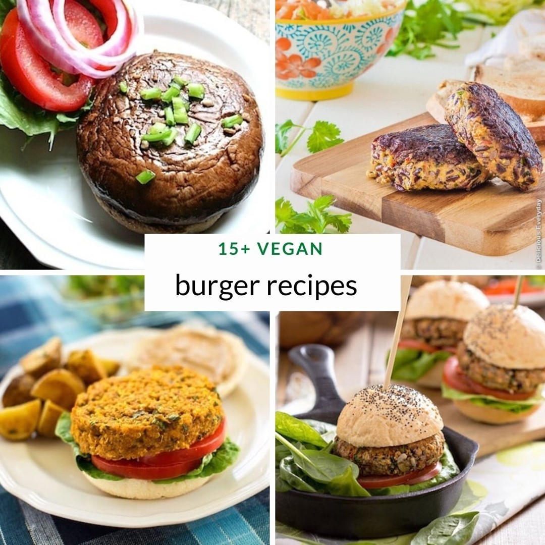 Bored with the same old veggie burgers? Check out these creative plant based ideas! #vegetarian #vegan⁠
⁠
Recipes >>>vegkitchen.com/8-great-vegan-…