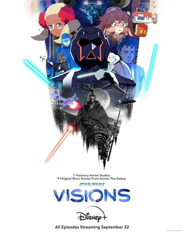 GuiaComics's tweet photo. Fin de semana en dos imágenes. #Constantine en @HBOMaxLA y #StarWarsVisions  en @disneyplusla con eso y algunos cómics que tengo pendientes es más que suficiente para entretenerme el fin de semana. https://t.co/5pojMZpsn4