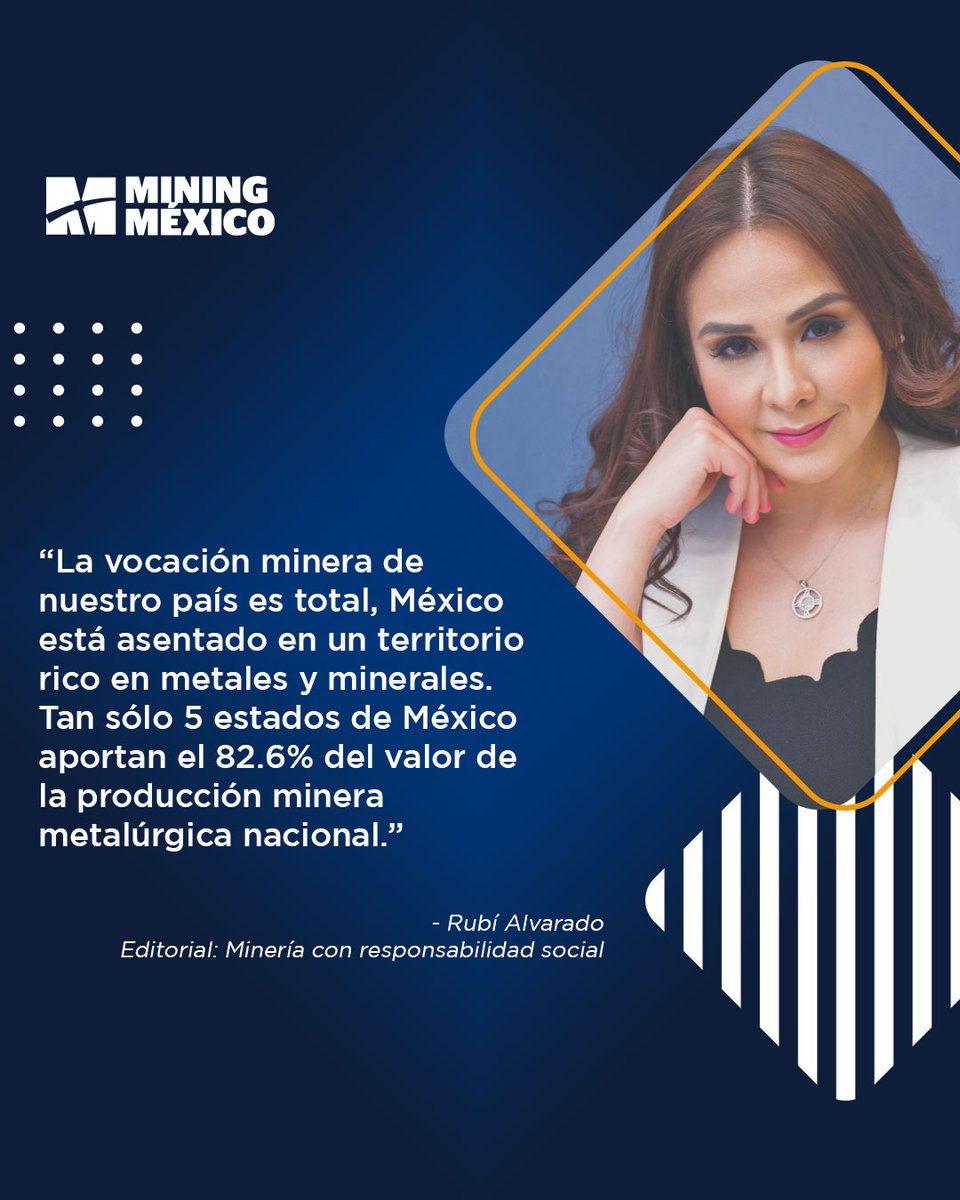 miningmex's tweet image. La responsabilidad social de las empresas del sector energético es fundamental para lograr un equilibrio entre sociedad y naturaleza. Consulta más en nuestra carta editorial de la edición de septiembre:  miningmexico.com/mineria-con-re… 

#Minería #México #MiningMexico