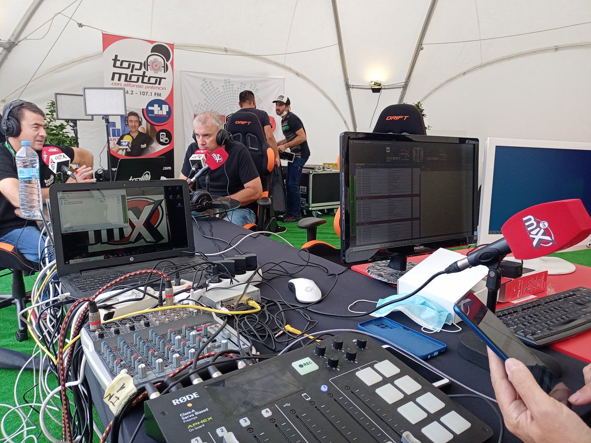 franperezperez's tweet photo. Buen día de radio
Mañana empezamos pronto la retransmisión del @RallyeLlanes @SuperCER_RFEDA con @AlfonsoPalenci4 y el equipo de #TopMotor desde las 8h
Desde la APP de @cadenamix y la FM de Top Radio no te perderás nada https://t.co/VCYuQoTb0C