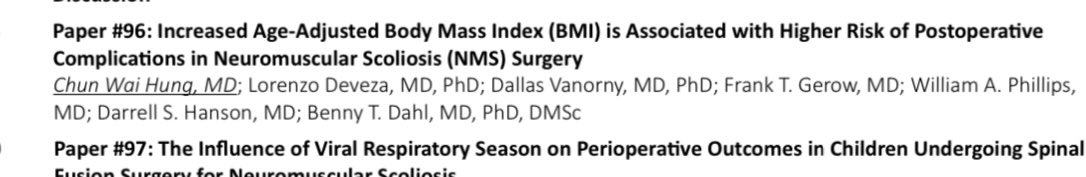 Dr Hung #BCM presents important paper at #SRS. #TCH #bcmpedsortho