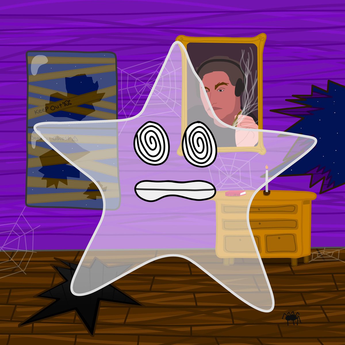superstarfishio's tweet photo. @NFTcryptoart_ Only .03 Eth! Minting now!! Will sell out eventually as I keep making YouTube videos. Will be pushing this project for years and the art is super chill! Would love your honest thoughts! https://t.co/SfFReB4q7O