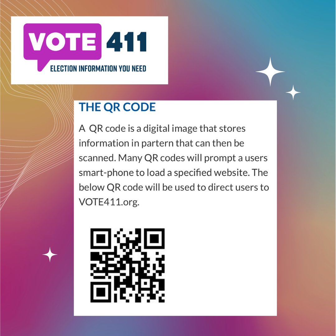 Check out the awesome new QR code and widgets here for VOTE411!  lwv.org/league-managem…