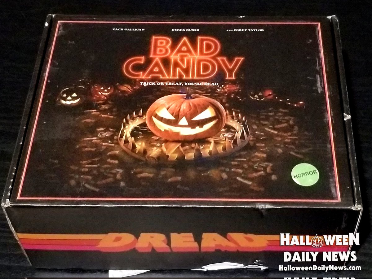 WHATS IN THE BOX?!?! Find out LIVE TONIGHT! 8pm ET HERE: youtu.be/PKL-HTy5k4I 
🎃 #HalloweenDaily #TheHalloweenShow #BadCandy <a href="/BadCandyFilm1/">Bad Candy Movie</a>