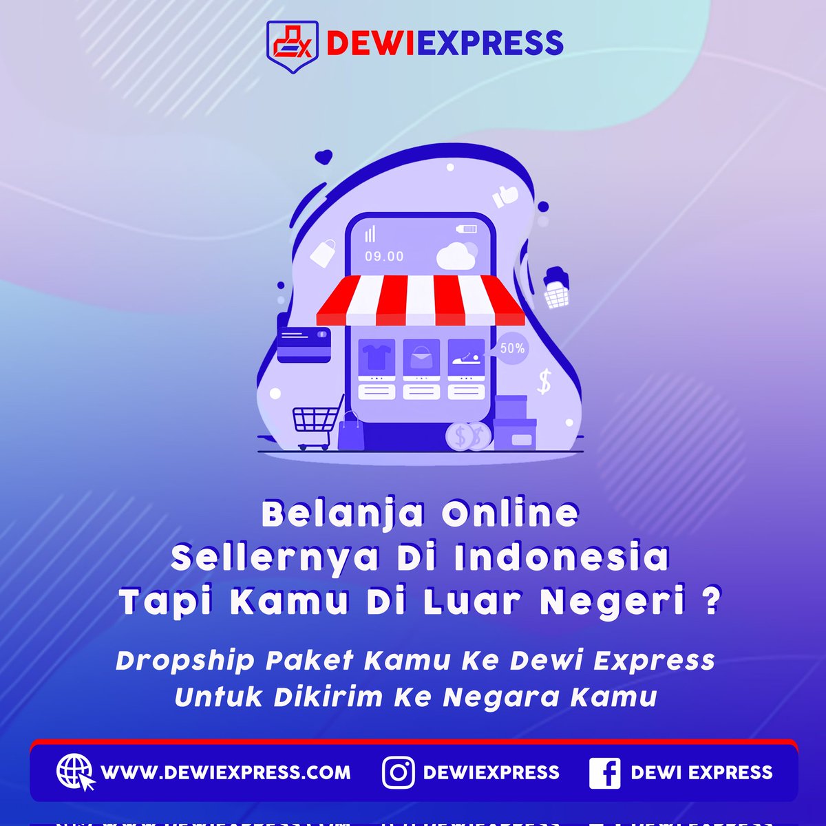 dewiexpress's tweet photo. Assalamualaikum

Haiii...

Jika kamu berada di luar negeri dan sering belanja barang dari onlineshop di Indonesia, Dewi Express cocok menjadi pilihan kamu untuk kirim belanjaan kamu ke Alamat kamu di luar negeri

Hubungi kami &amp; Dropship aja ke Dewi Express 😊 https://t.co/9QNPS42D7a