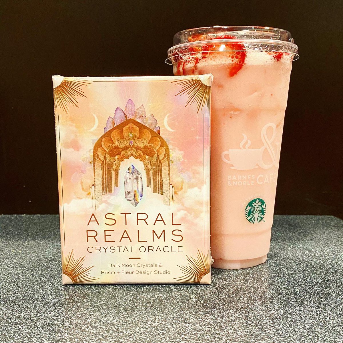 BNManchesterNH's tweet photo. Need a midday pickup but not in the mood for coffee? Come try one of our delicious refreshers! Pictured here is the “Pink Drink” our strawberry açaí refresher with coconut milk!  🍓 🥥 #bncafe #barnesandnoble #bookstagramcommunity #bookstoresofinstagram #cafesofinsta https://t.co/ieYqxn13C9