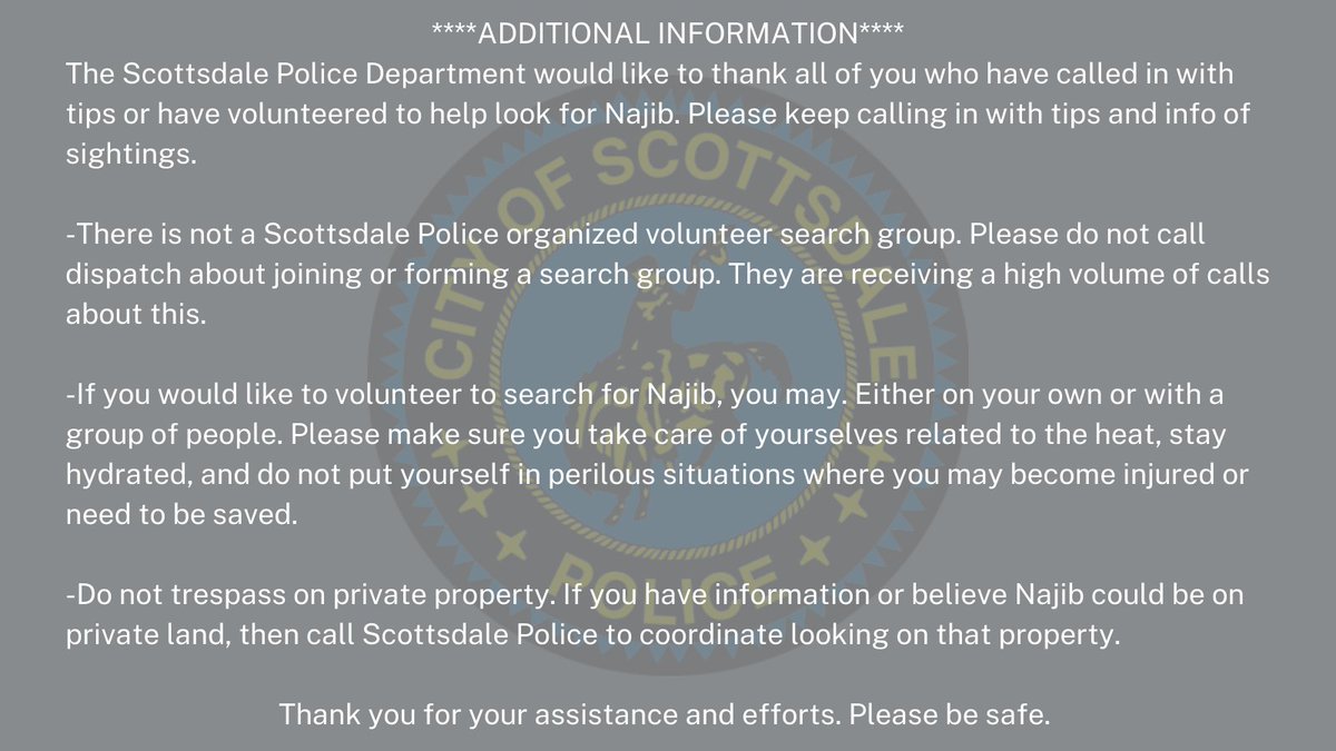 ScottsdalePD (@scottsdalepd) on Twitter photo 