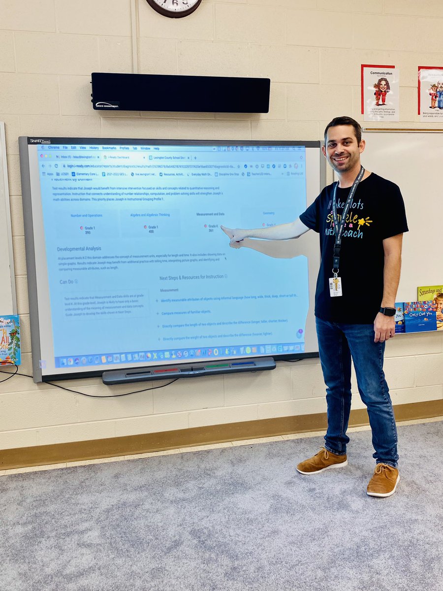 Thank you <a href="/MrBrooksDay/">Brooks Day</a> for helping our team with learning how to pull diagnostic reports from iReady to help us intentionally plan for our students! We appreciate you! #teamworkmakesthedreamwork #gilbertelementary