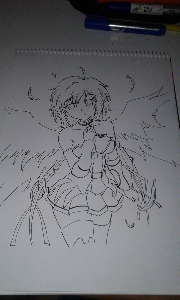 jd0art's tweet photo. Boceto de ikaros ...... (.-.)(._.)
#soranootoshimono
#art
#anime
#drawing 
#dibujo
#porqueleesesto https://t.co/yfPhTUU3eV