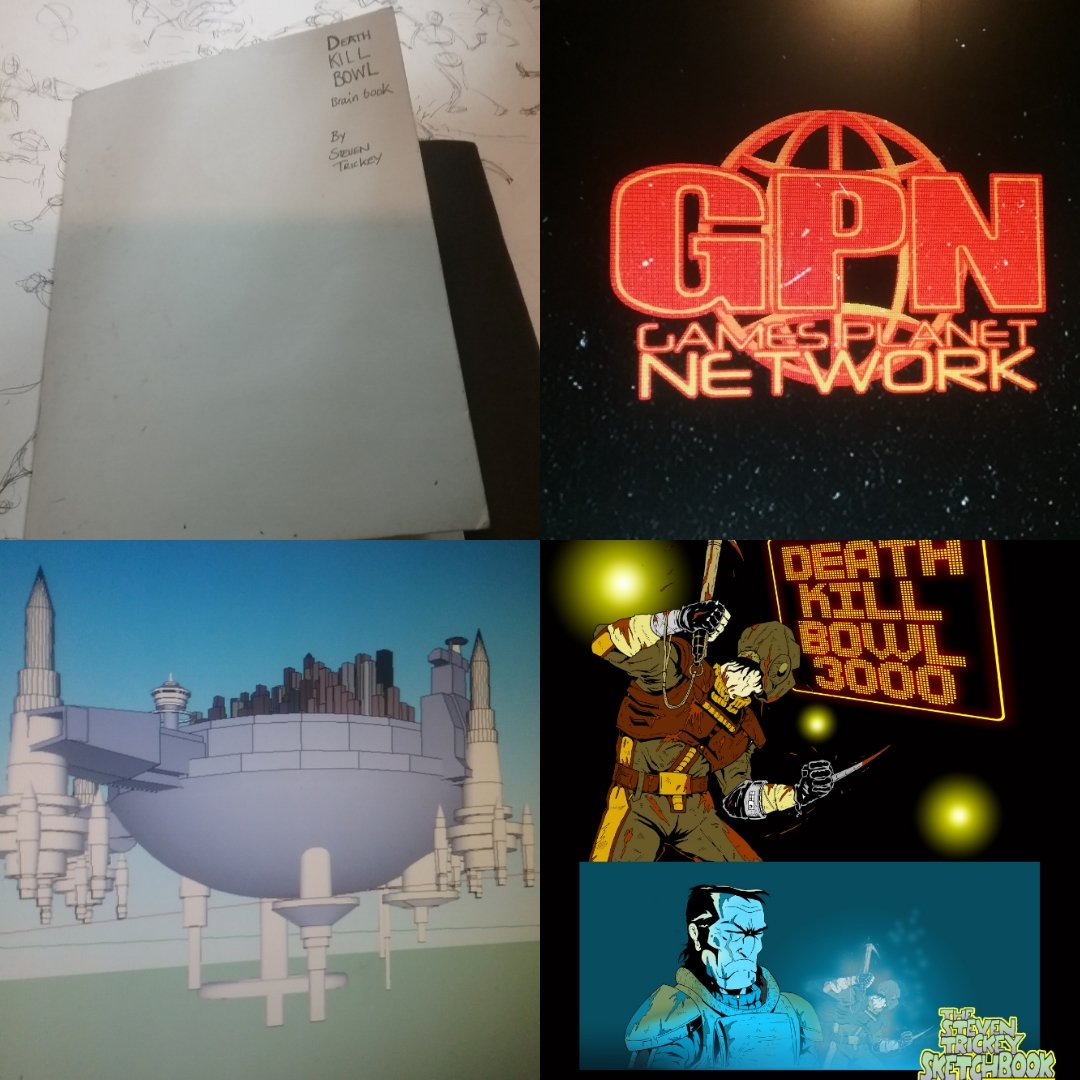 StevenTrickey's tweet photo. Going to research some ideas /preparation for 6 weeks @PatMillsComics style for a future deathsport idea #rollerballmurder #harlemheroes #deathgame1999 #therunningman I've had in my nut for ages #comicbooks #writing #art #artwork #creativity #thecraft #worldbuilding https://t.co/RYvcti0a7q