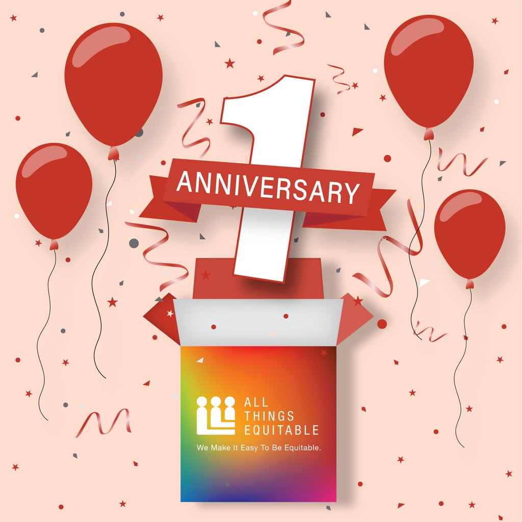 JB_Equitable's tweet photo. All Things Equitable Inc. is a year old!!! 🎉🙏🏾 And it was an AMAZING year in which I exceeded all expectations for this business and made amazing contributions to advancing equity in workplaces globally.
What a year!! I am so proud.
#allthingsequitable https://t.co/xJfS2xccGo
