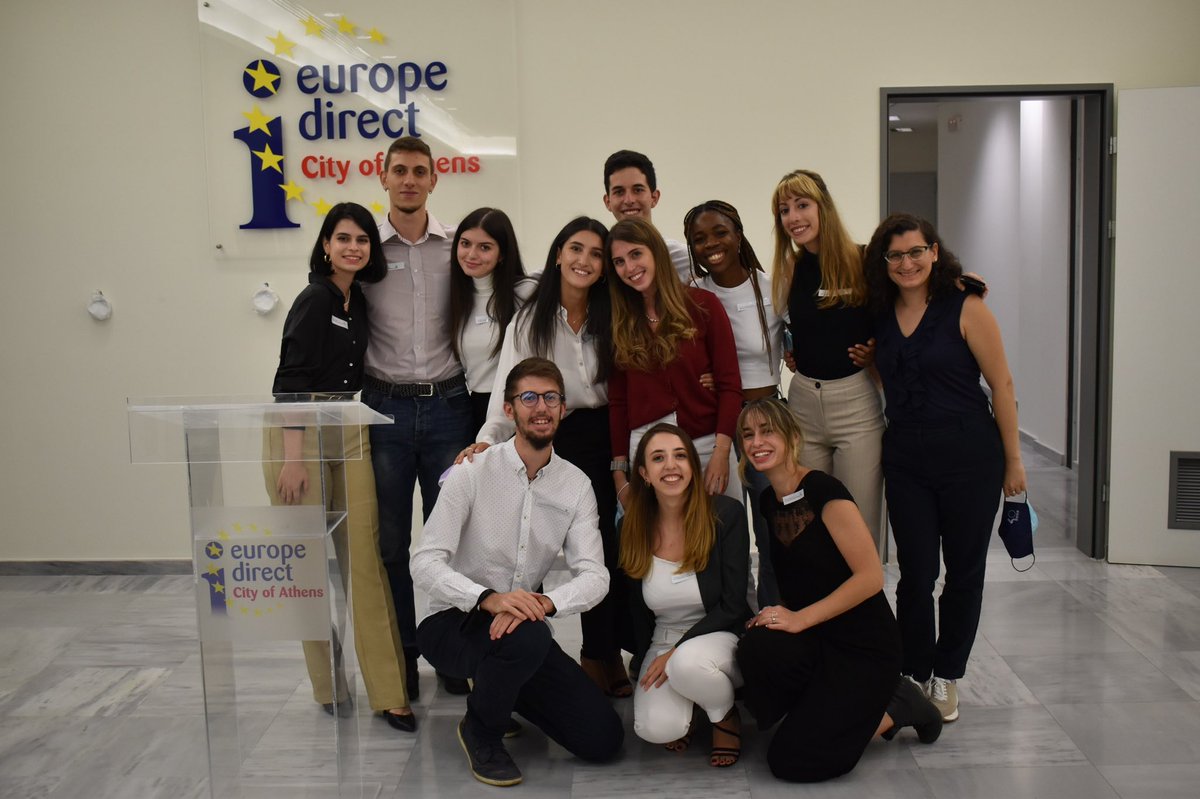 antzela_skempi's tweet photo. Yesterday the event of JEF Piraeus- Athens on the Conference on the Future of Europe, in the frame of Next Chapter Europe, took place with a great success! 🇪🇺

We would like to thank everyone who came and supported us!💚

#cofoe 
#jefspirit
#thefutureisyours 
#nextchaptereurope https://t.co/4BWxgefufF