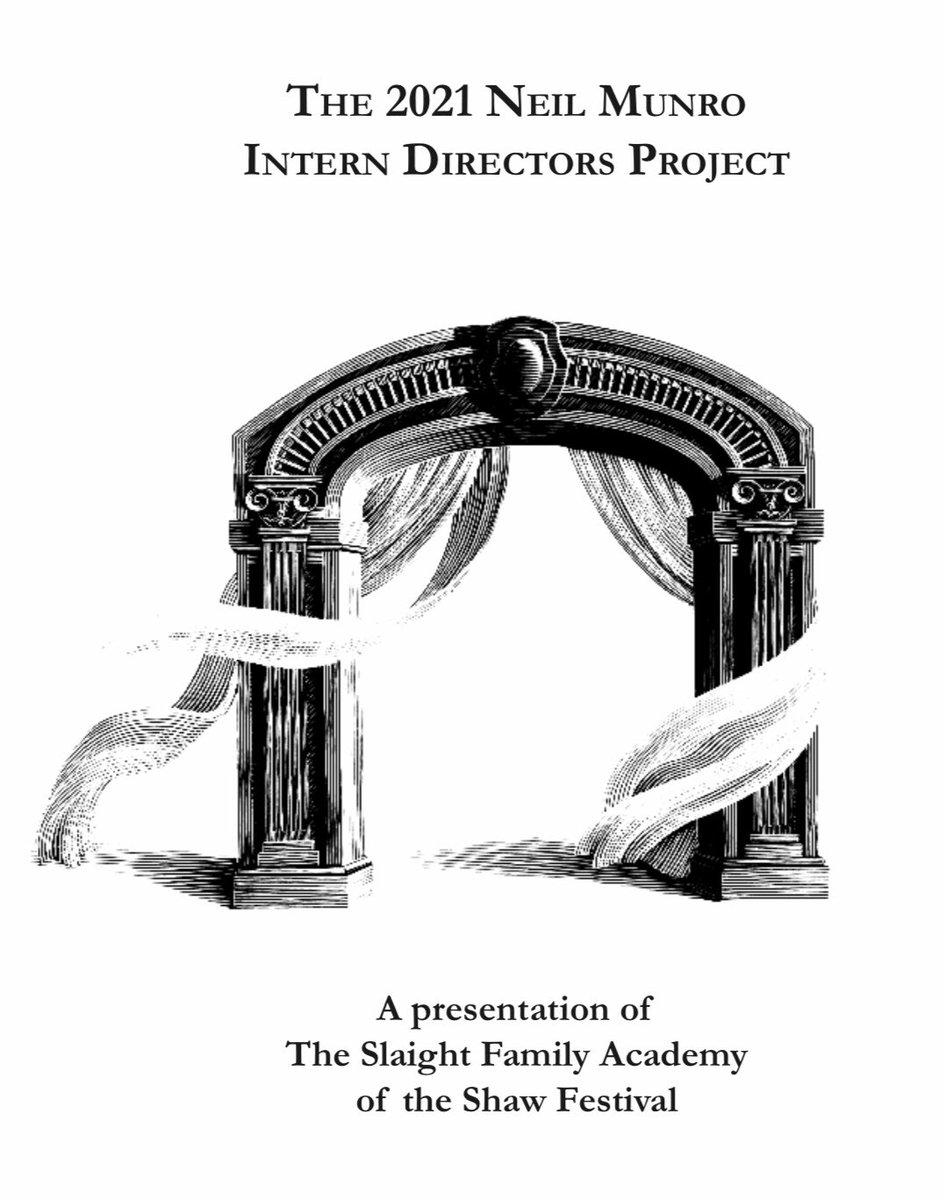 d_chua's tweet photo. So thrilled to be back at @ShawTheatre for the 2021 Neil Munro Intern Directors Project featuring terrific work from @BrenleyCharkow and @Rob_Kempson. Next stop - Charley’s Aunt at The Royal George Theatre. https://t.co/SaZwcQdDkR