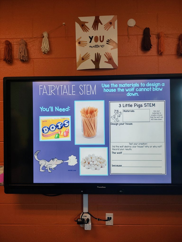BWilliamsESL's tweet photo. Fairytale Stem was the perfect way to end #fairytaleweek! Scholars designed & built houses that the "wolf" could not blow down.
#iteachesl
#languagelearners
@RFe_RCS https://t.co/IKttWko7IR