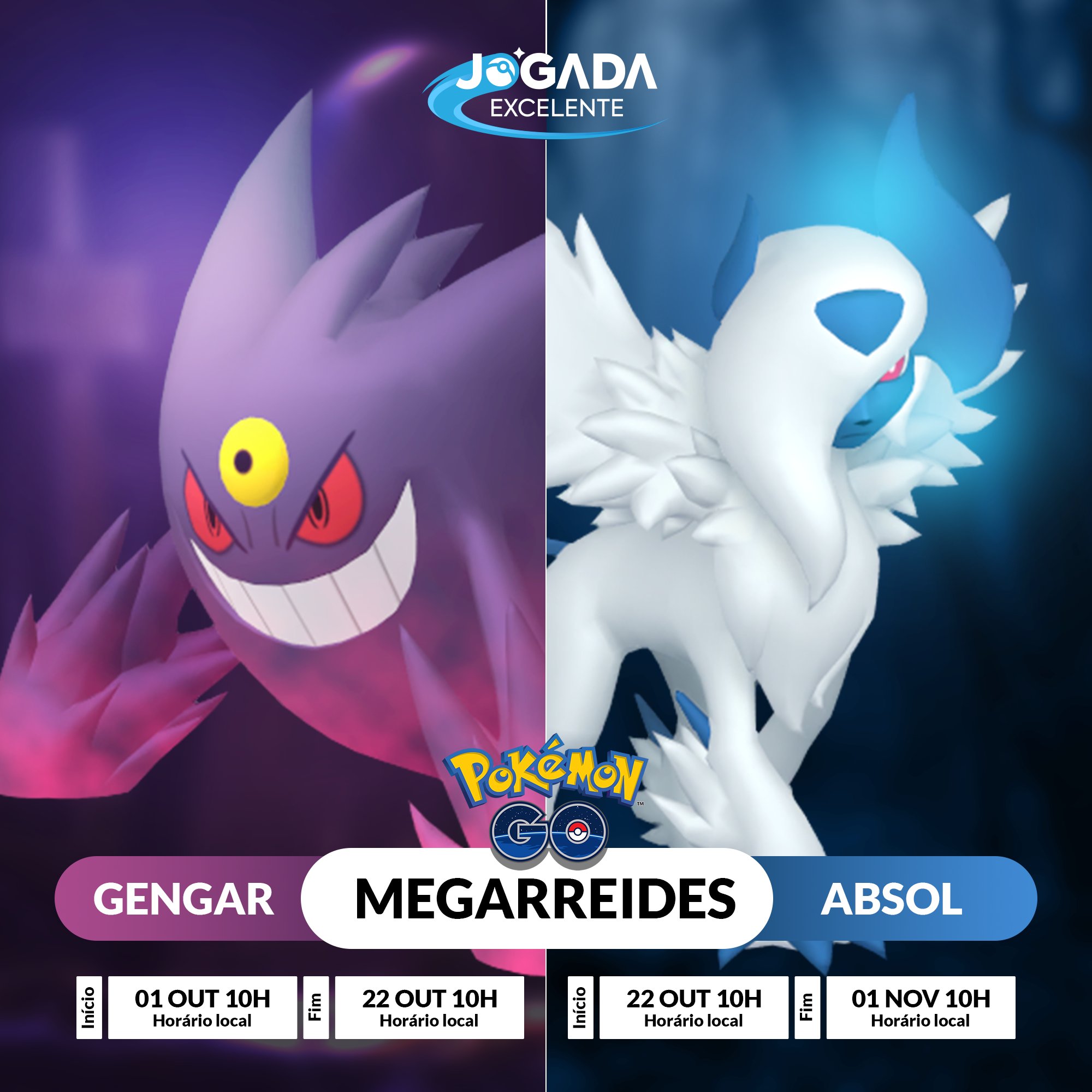 Pokémon Go - Reide de Mega Gengar