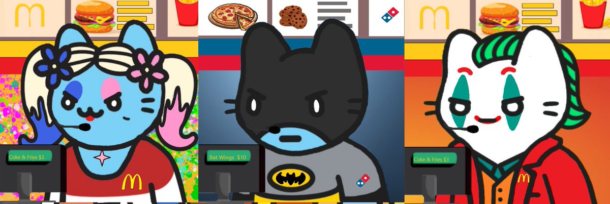 FastFoodCoolCa4's tweet photo. Some new members joining the fast food team soon, even super hero's need to eat😋. https://t.co/TI2LMWRH3l