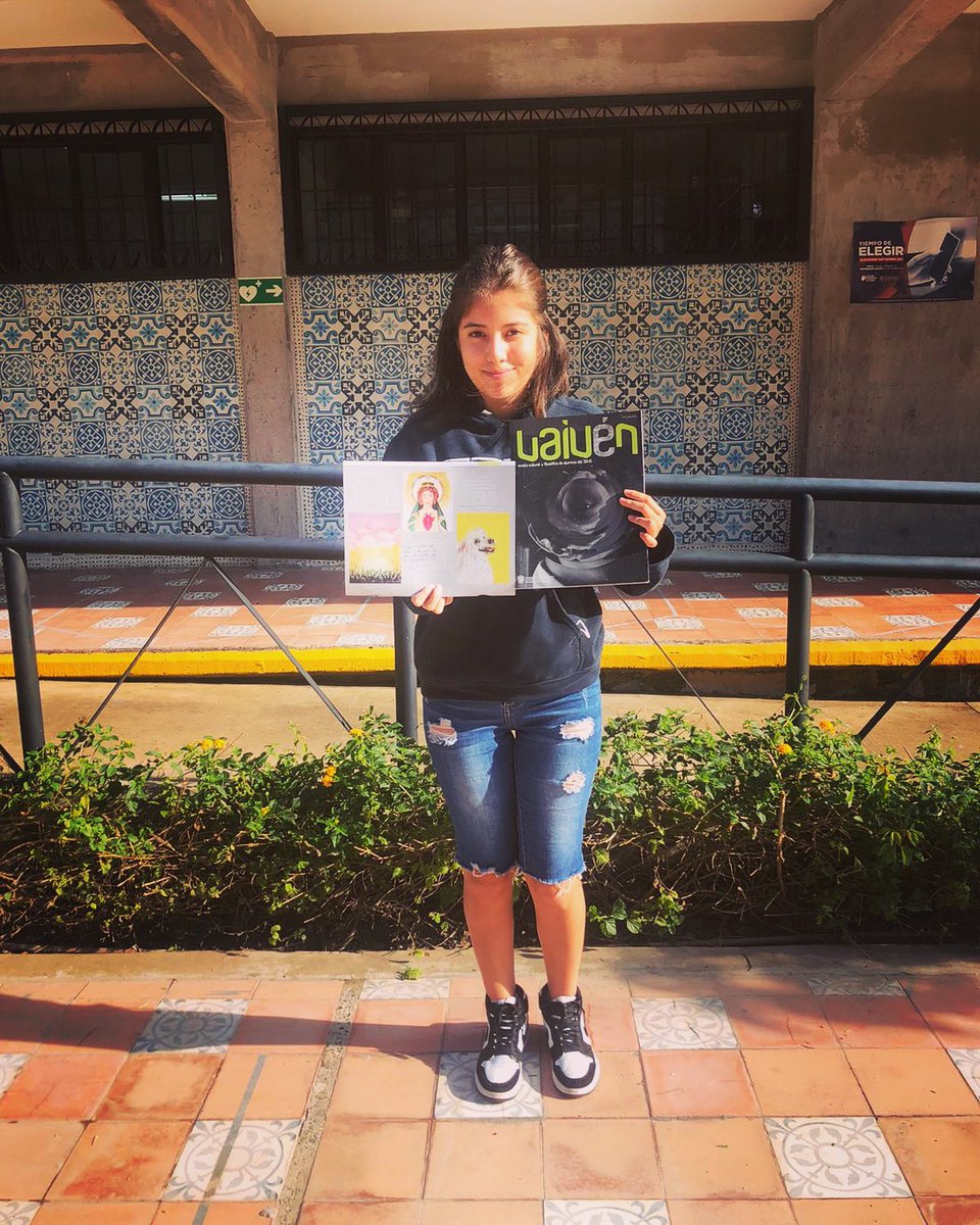 P22UDG's tweet photo. 📣Nuestra alumna Georgina Guadalupe Martínez Torres participa en esta edición de la Revista Vaivén📣

#OrgulloPrepa22 

🦁❤️💛🖤 

@sems_udg https://t.co/OoiG80Q8cx
