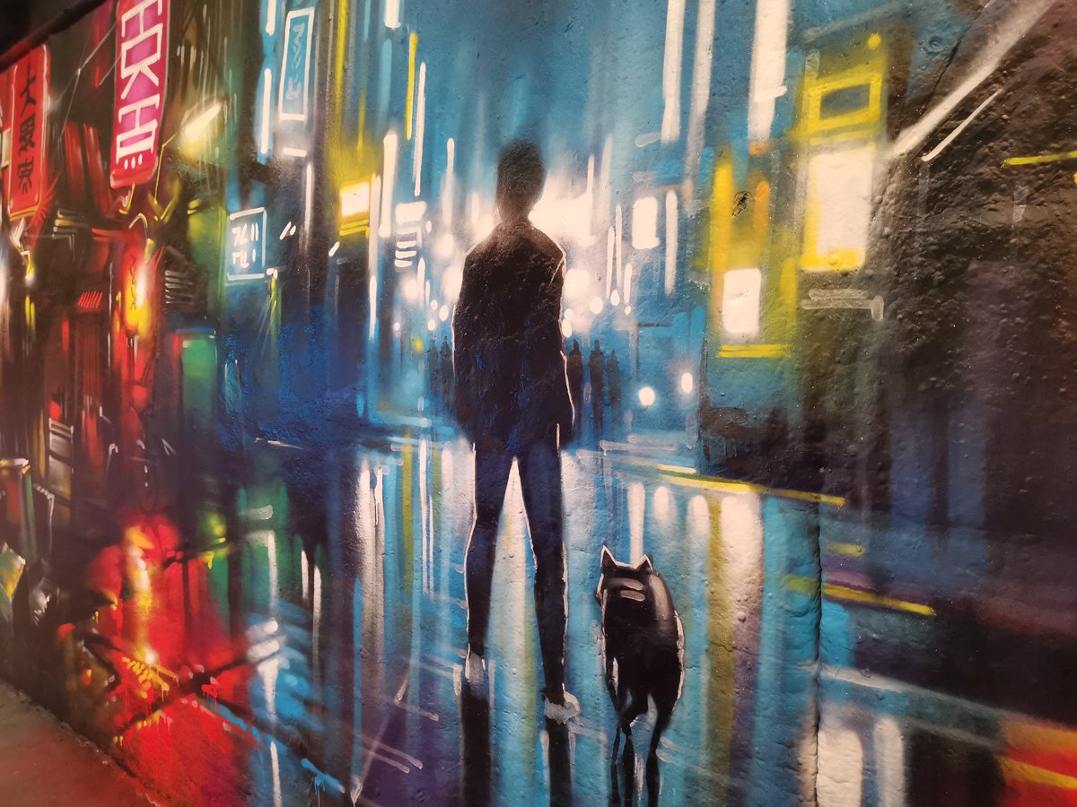 tabunyorokobi's tweet photo. Went to check out the #LostJudgmentMural today, and it was super rad! It was so gorgeous and the staff were so nice. Definitely recommend to anyone who's in the area to go check it out! ⚖️ https://t.co/ZHHrVs0gS2