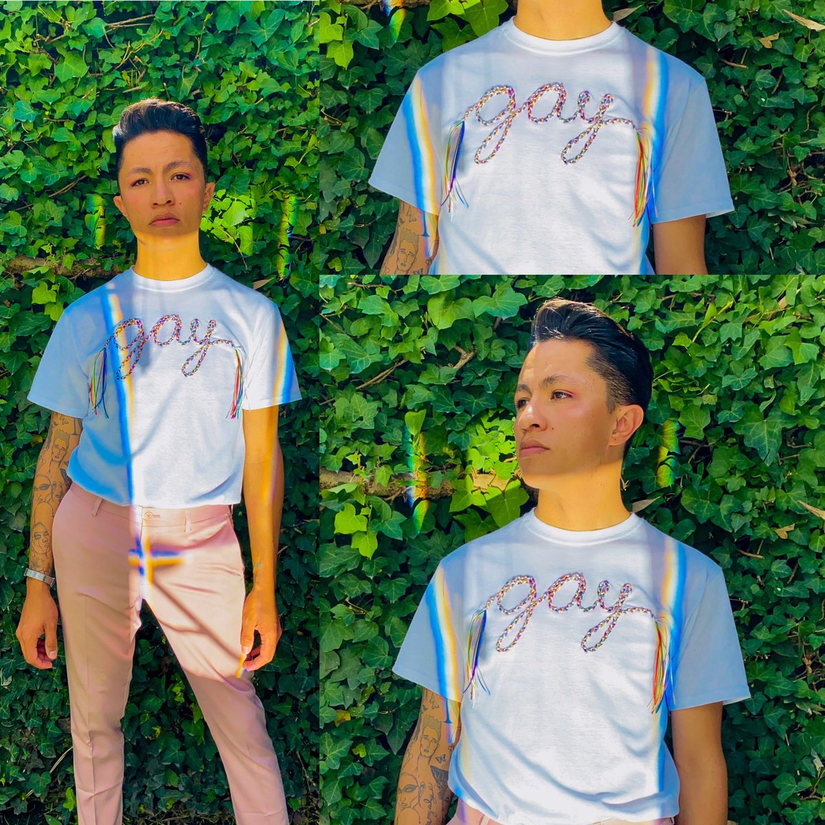 MoisesMedinaMX's tweet photo. T-Shirt de mi primera mini colección 👕✨ para mi marca @moisesmedinamx (en INSTAGRAM) 💟
.
.
.
#Gay #LGBT #modaMexicana #Moda #Mexico #ModaNacional #CompraModaNacional #DiseñoMexicano #Diseñador #Metepec #DiseñoDeModas #PRIDE #orgullo #LGBTTTIQA #mexicano #Diseñando https://t.co/GYaI7PBWkT