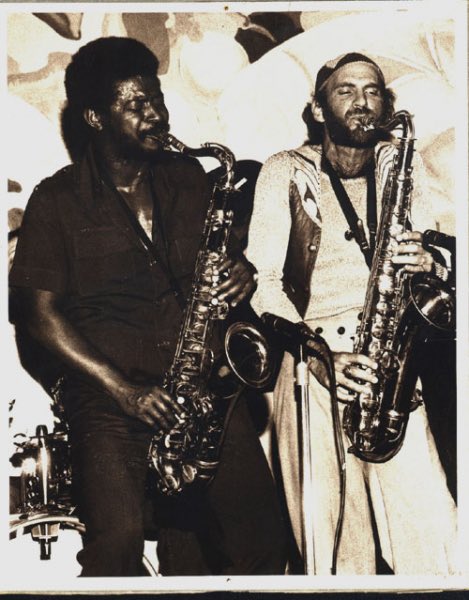 Dave_Liebman's tweet photo. I am truly saddened by Pee Wee’s passing. He was a true musician, not afraid of being classified as funk, or jazz or whatever. Writing “Cold Sweat” for James Brown was not easy. (James was reputed to be a bit difficult!) Pee &amp; I met at a club called Rapsons on the CT/NY border /1 https://t.co/oLNGT95OCq