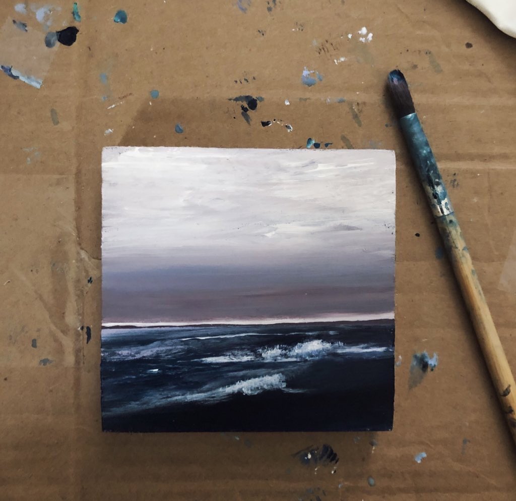 jaaysart's tweet photo. The painting                      The palette https://t.co/fet2u3RIH6