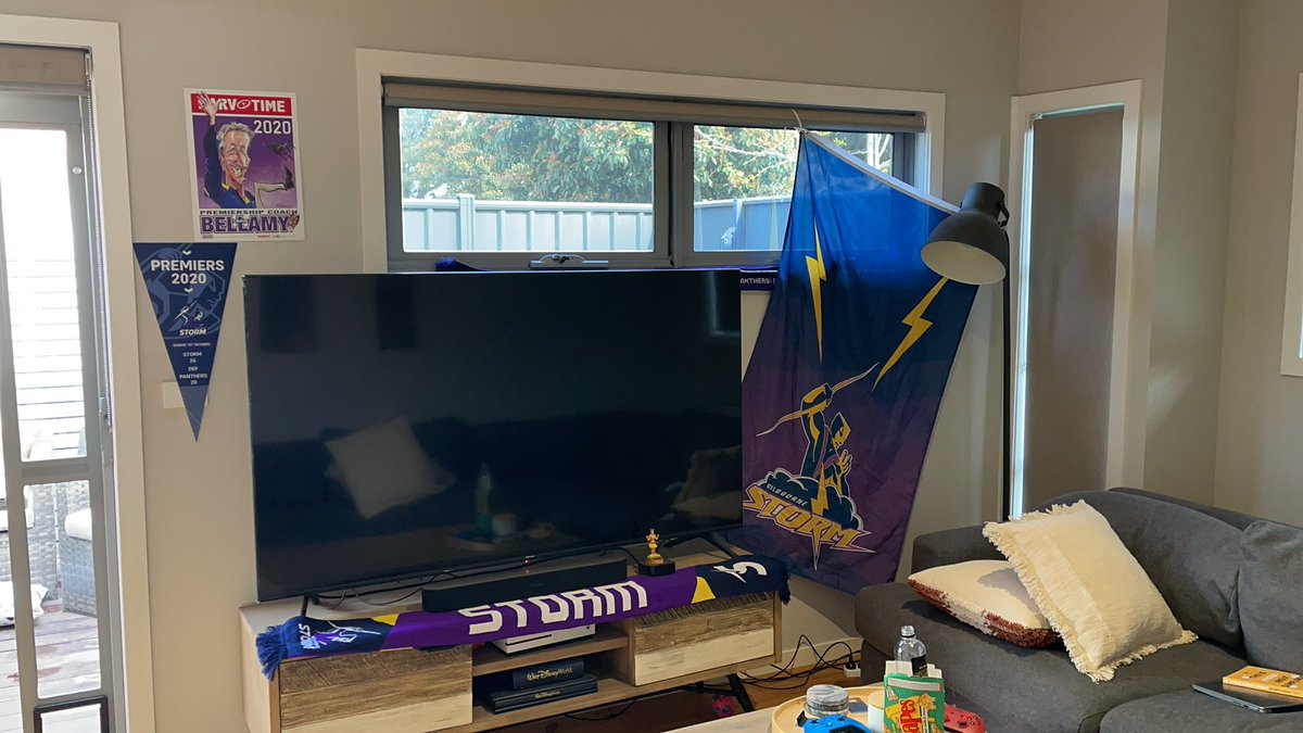 ayle_williams's tweet photo. Prelim day baby! Would rather be at the ground with the storm faithful but we are going to be cheering loud enough you’ll hear us in Brissy. Go @storm!! https://t.co/JiJjepjlCT