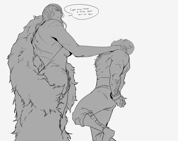 Sometimes wq gotta remind the lycans who's the big bad wolf. 