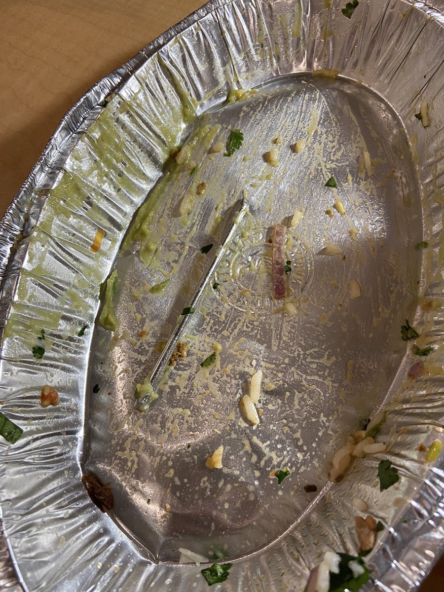 <a href="/ChipotleTweets/">Chipotle</a> Great start to the weekend. Found a broken meat thermometer in my bowl. Very disturbed.