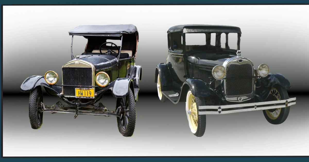 HaynesManuals's tweet image. (USA🇺🇸) #FlashbackFriday: Ford Model T vs Model A – ow.ly/pRQ350Ggjad 🚗🔍

#FordFriday #FordModelT #FordModelA #vintagecars #automobile