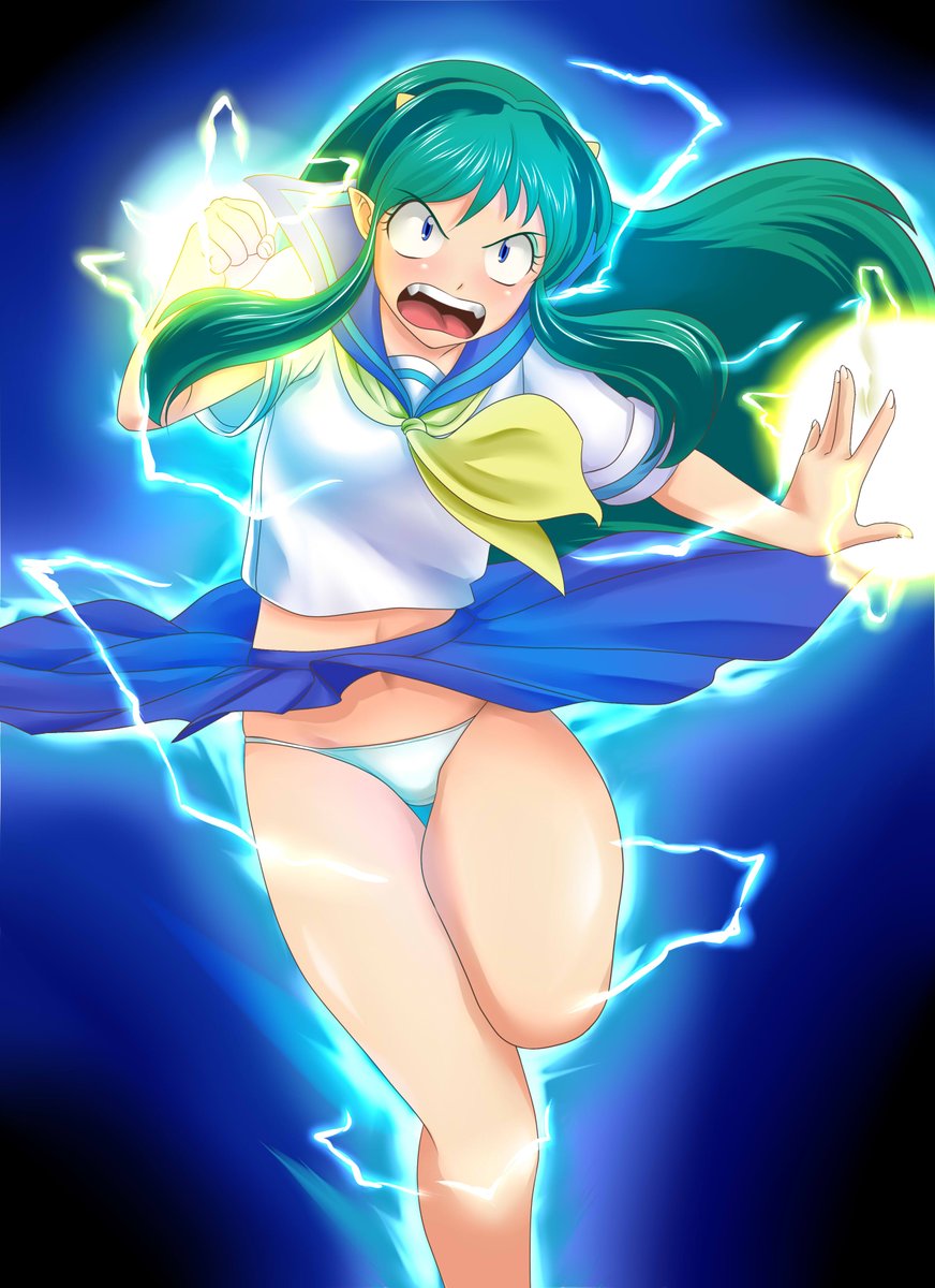 ラム・インベーダー(うる星やつら) 「#みんなのラムちゃんみせて
素敵なタグがあったので。
早く新しい絵をアップしたい」|七緒双葉@Skeb募集してますのイラスト