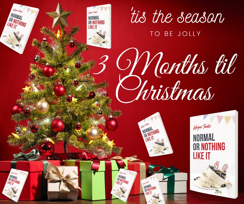 waynetunks's tweet photo. It's just THREE months to Christmas and its time to start thinking about presents.
Why not order #NormalOrNothingLikeIt - the perfect gift.
Order from any e-store or bookstore or for a signed copy, posted anywhere in Australia for just $30. Email wayne@tunks.com.au to order. https://t.co/30aVW7VmzW