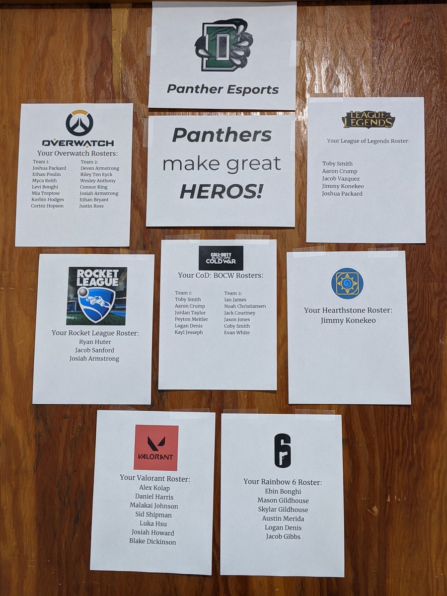 DHSPantherESports tweet media
