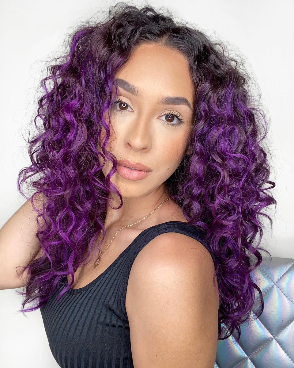 💜💜💜 <a href="/mbi_glam/">IG: mbi_glam</a> in Purple AF 💫 #PurpleAF
