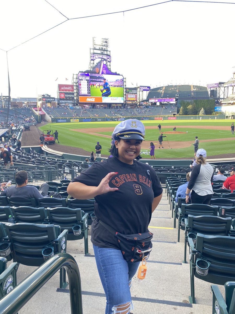 seawoman jill reporting for duty. @SFGiants #CisforCaptain