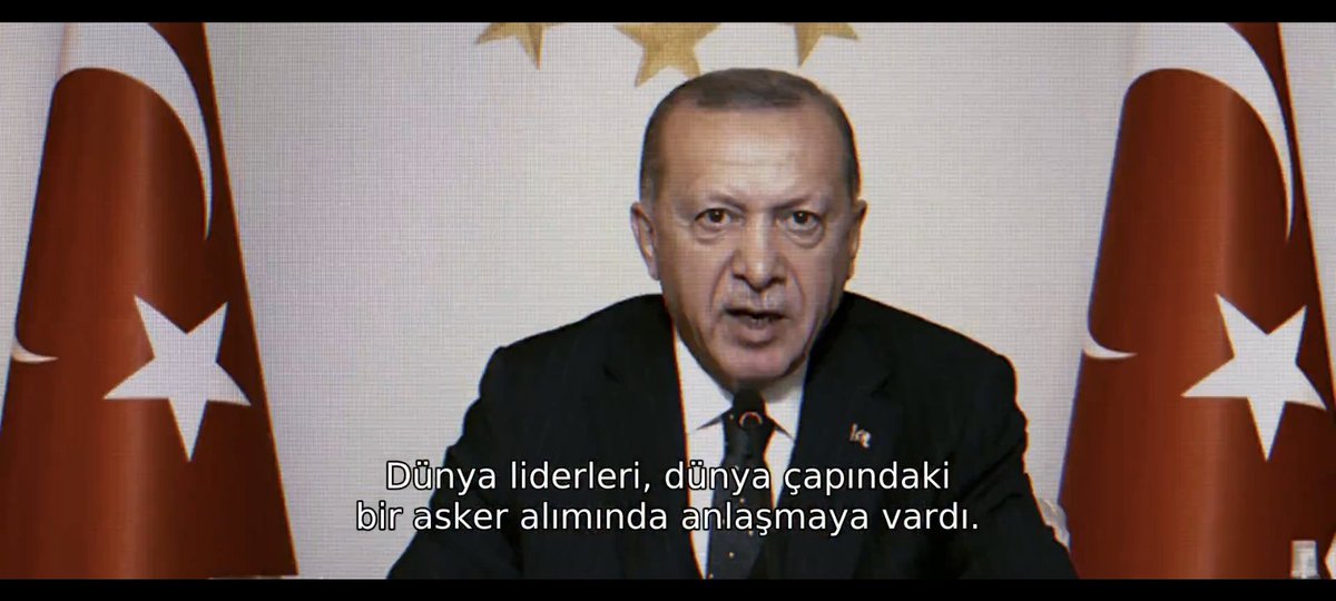 #TheTomorrowWar başarılı bir bilim kurgu amazon yapımı.Dünyayı kurtarmak için Dünya liderleri birlik oluyor dendiği sahnede oda ne <a href="/RTErdogan/">Recep Tayyip Erdoğan</a> .. Vayy canınaa El filmlerine dahi geleceğn dünya lideri olarak gösterilirkn içimizdeki #chp ve türleri hala koltuk sevdasnda #AKP <a href="/Selcuk/">Selçuk Bayraktar</a>